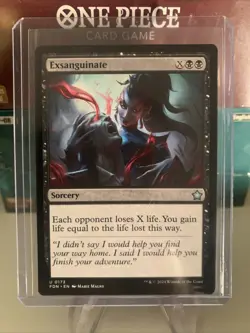 MTG Exsanguinate ** Foundations ** English (NM) - Image 1