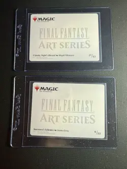 MTG tcg - Final Fantasy Signed/Stamped Art Series Bundle - Image 2