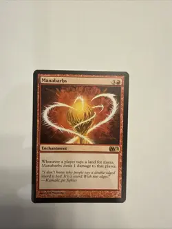Manabarbs Magic 2012 M12, MTG, Near Mint, Free Shipping - Image 1