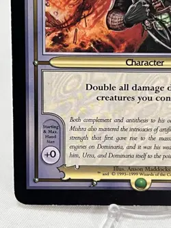 Mishra (Oversize) - Vanguard ~DMG~ Magic The Gathering MTG Bent Corner - Image 5