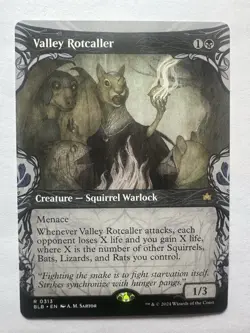 Valley Rotcaller (showcase) Rare Bloomburrow MTG - Image 1
