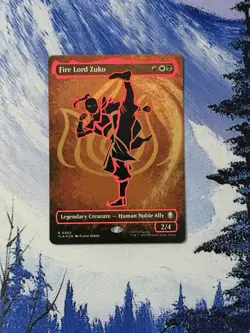 Fire Lord Zuko (Neon Ink Foil) Magic the Gathering Avatar NM BL candidate - Image 1