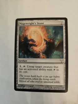 Mtg Dissension Magewright's Stone (Never Played) - Image 1