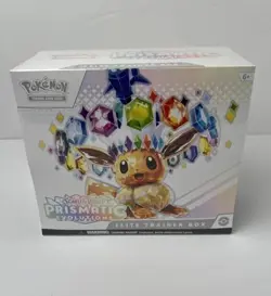 Prismatic Evolutions ETB Elite Trainer Box Factory Sealed New Pokemon Eevee - Image 1