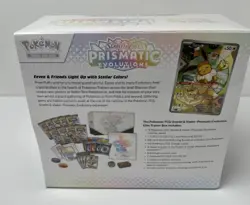 Prismatic Evolutions ETB Elite Trainer Box Factory Sealed New Pokemon Eevee - Image 2
