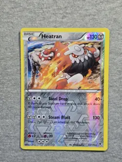 Pokemon TCG Heatran Phantom Forces 63/119 Reverse Holo Rare - Image 1