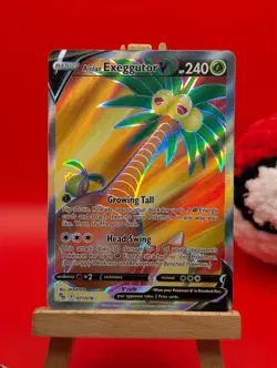 Alolan Exeggutor V (Full Art) 071/078 Pokemon GO Holo - Image 2