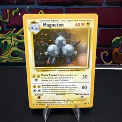 *SPANISH* Base Set Magneton HOLO 9/102. 1999 WOTC Unlimited Vintage Rare - Image 1