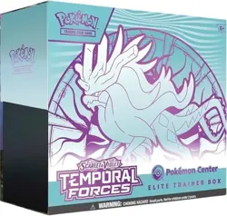 Temporal Forces Pokemon Center Elite Trainer Box PC ETB Walking Wake Sealed - Image 1