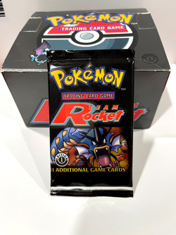 Pokemon TCG Team Rocket Booster Pack GYARADOS Art - 1st EDITION - Image 1