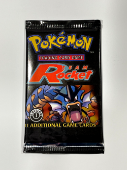 Pokemon TCG Team Rocket Booster Pack GYARADOS Art - 1st EDITION - Image 2