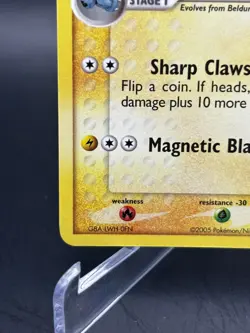 2005 Metang 49/113 EX Delta Species Pokemon Prerelease Stamped NM - Image 3