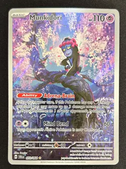 Munkidori 072/064 Illustration Rare IR NEAR MINT - Pokemon TCG Shrouded Fable - Image 1