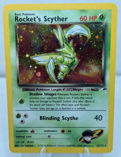 Pokemon TCG - Rocket’s Scyther - Gym Heroes 13/132 - Holo - LP - Image 1