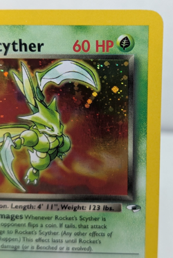 Pokemon TCG - Rocket’s Scyther - Gym Heroes 13/132 - Holo - LP - Image 3