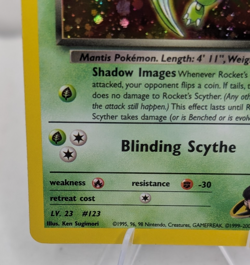 Pokemon TCG - Rocket’s Scyther - Gym Heroes 13/132 - Holo - LP - Image 5
