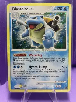 Pokemon TCG Blastoise 2/132 Secret Wonders Holo Moderately Played - Image 1