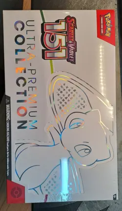 Pokemon 151 UPC ULTRA PREMIUM COLLECTION 151 Mew Ex Mewtwo Promo Sealed 2023 Eng - Image 1