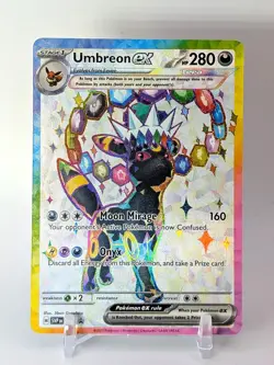 Pokemon Prismatic Evolutions Umbreon ex 176 SVP176 Figure Collection Promo NM - Image 1