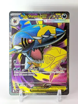 Mega Sharpedo EX 113 / 094 Pokemon Phantasmal Flames 2025 Near Mint Ultra Rare - Image 1