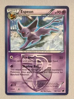 Espeon 48/116 Uncommon Plasma Freeze Pokemon Near Mint - Image 1