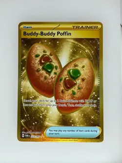 2024 Pokemon Twilight Masquerade Buddy-Buddy Poffin 223/167 NM - Image 1