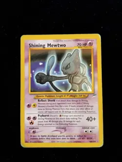 Carta Pokemon Shining Mewtwo 109/105 Set Neo Destiny ENG PL - Image 1