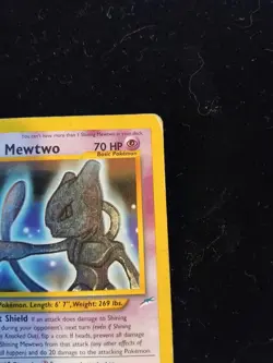 Carta Pokemon Shining Mewtwo 109/105 Set Neo Destiny ENG PL - Image 2