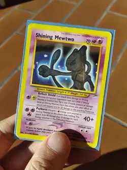 Carta Pokemon Shining Mewtwo 109/105 Set Neo Destiny ENG PL - Image 4