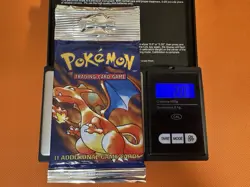 LIGHT WOTC Pokemon Base Set Booster Packs Long Stem Packs Full Artwork Set - Image 3