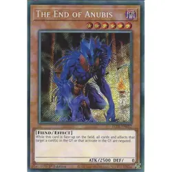 BLTR-EN052 The End of Anubis Secret Rare 1st Edition YuGiOh - Image 1