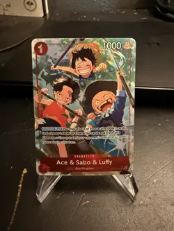 Ace & Sabo & Luffy (Alternate Art) - Carrying On His Will (OP13) - Image 1
