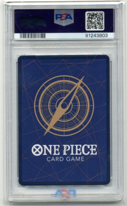 2024 One Piece Japanese EB01 027 Memorial Collection Mr. 1 Alt Art PSA 10 - Image 2