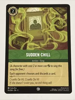 Disney Lorcana Fabled Sudden Chill 95/204 NM - Image 1