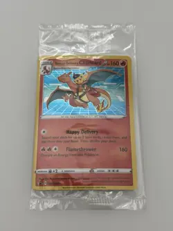 Special Delivery Charizard Pokemon Center Promo Card Sealed SWSH075 Sealed - Image 1
