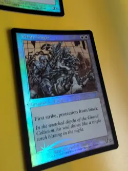 White Knight x2. LEGIONS (2003). OLD VINTAGE FOIL MTG 2 CARD - Image 4