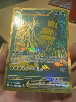 Wo-Chien EX 240/091 Paldean Fates Hyper Rare Pokemon TCG Card - Image 2