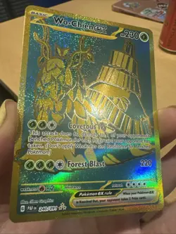 Wo-Chien EX 240/091 Paldean Fates Hyper Rare Pokemon TCG Card - Image 3