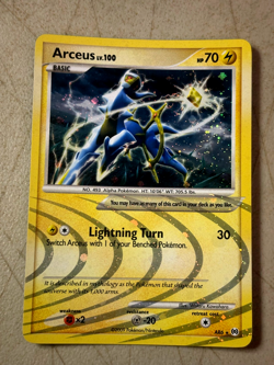 Arceus AR6 Holo - Platinum Arceus Promo Pokemon LP Card - Image 1