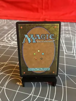 Vintage 1997 MTG Tempest Wasteland Card NM - Image 2