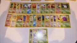 Pokemon TCG Base Set Jungle Cards Bundle Mixed Conditions Incomplete (30 Cards) - Image 1