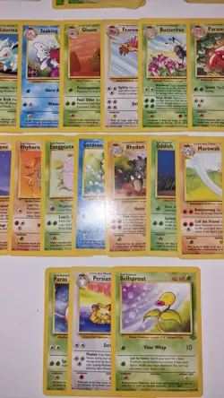 Pokemon TCG Base Set Jungle Cards Bundle Mixed Conditions Incomplete (30 Cards) - Image 3