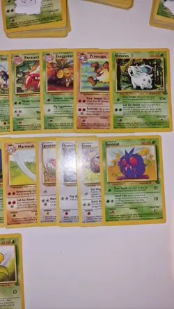 Pokemon TCG Base Set Jungle Cards Bundle Mixed Conditions Incomplete (30 Cards) - Image 4