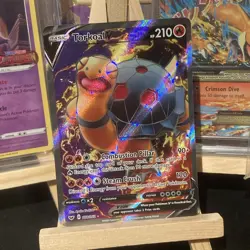 Torkoal V 188/202 Full Art - Sword & Shield Base Set Pokemon Card - Image 1
