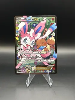 Pokemon Sylveon EX Full Art Card RC32-32 Generations Radiant Collection LP/MP - Image 1