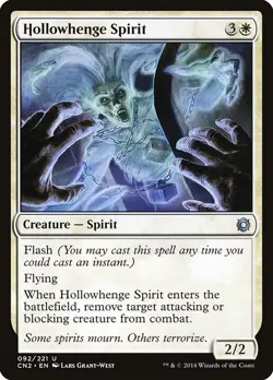 HOLLOWHENGE SPIRIT x4 mtg NM-M Conspiracy: Take The Crown 4 Unc - Image 1