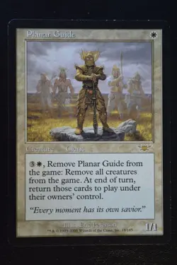 Magic The Gathering MTG PLANAR GUIDE Legions LP Lightly Played - Image 1