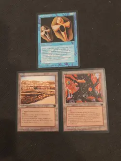 MTG Vintage Foreign Lot – Urza Mishra Factory Strip Mine FBB Copy Artifact WoTC - Image 1