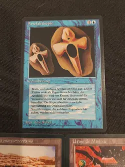 MTG Vintage Foreign Lot – Urza Mishra Factory Strip Mine FBB Copy Artifact WoTC - Image 4