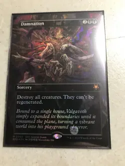 x1 Damnation SPG MTG 68 FOIL BORDERLESS MYTHIC M/NM 1x - Image 1